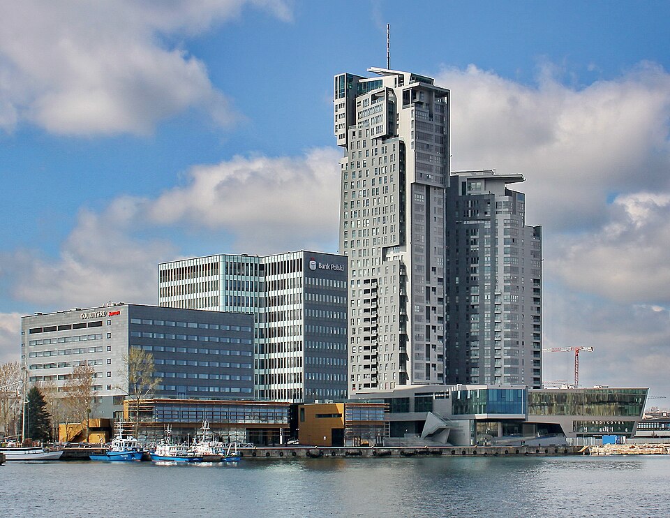 Gdynia Sea Towers and marina