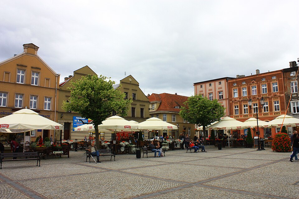 Kościerzyna town square