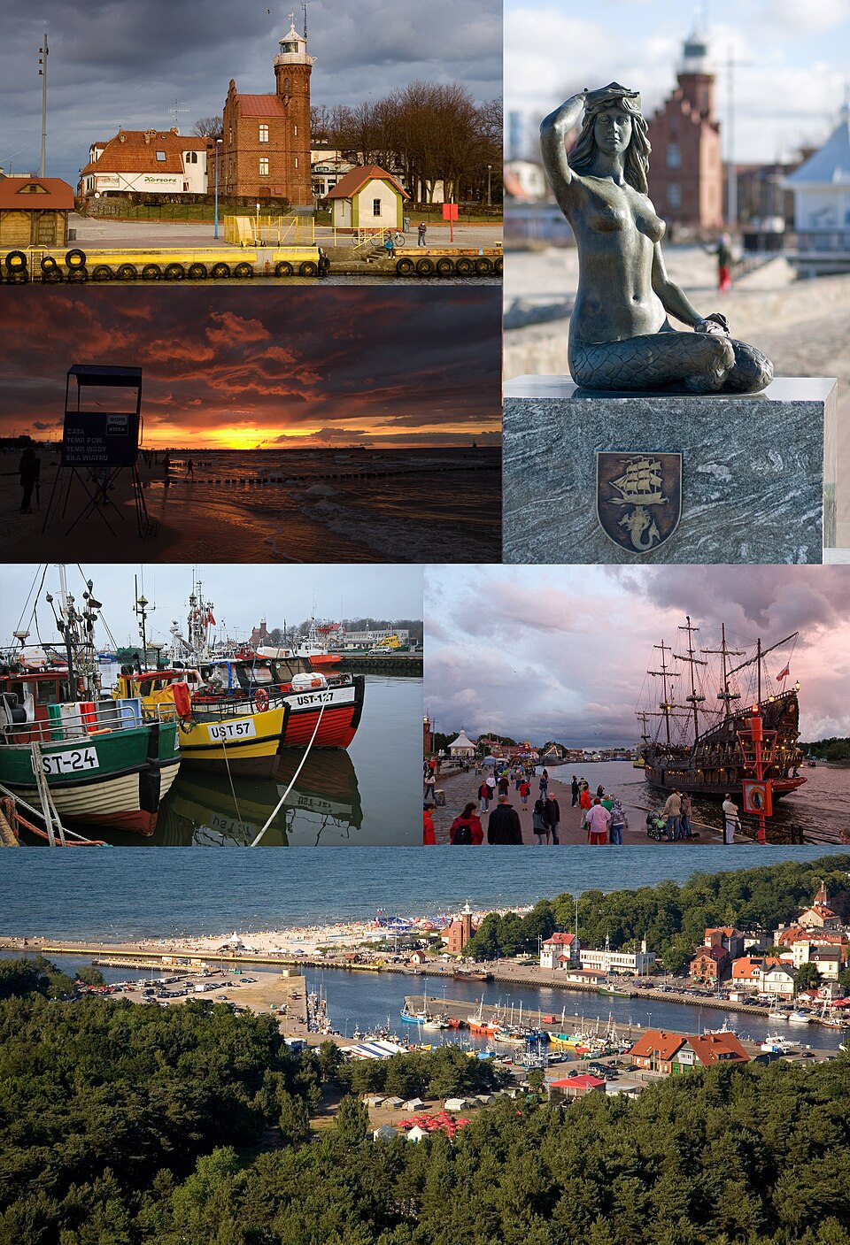 Views of Ustka