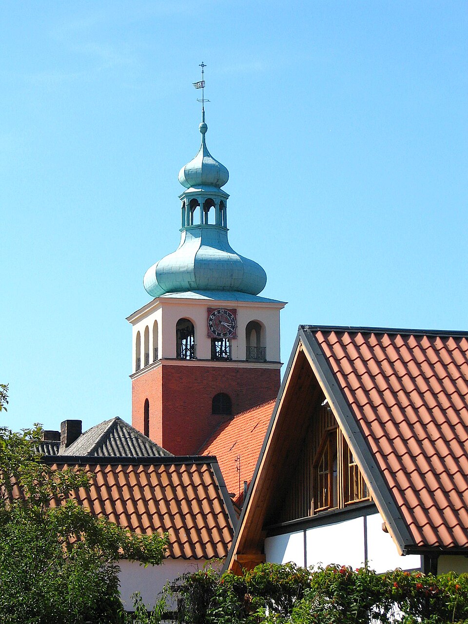 Jastarnia church on the Hel peninsula